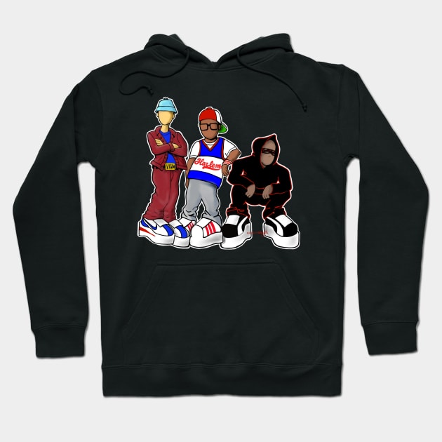 Harlem b boy Hoodie by Duendo Design